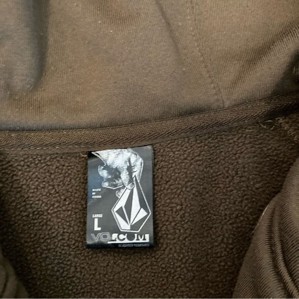 VolcomâStripped Hoodie L EUC - Picture 3 of 10